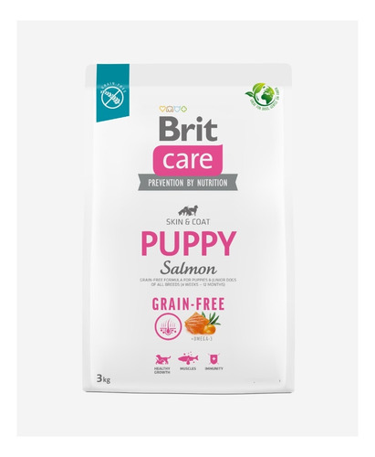 Brit Care Grain Free Puppy Salmón Potato 3kg