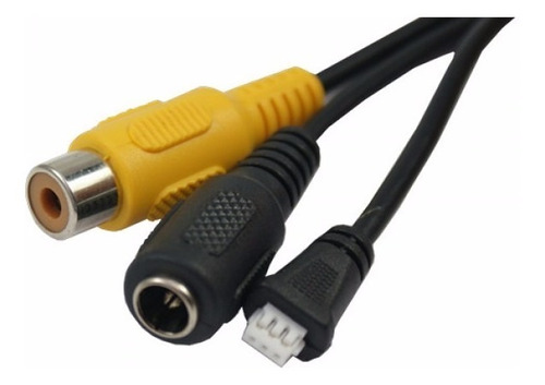 Cabo Jack J4 X Jack Rca Xconector Camera Cftv 20cm 15.14.042