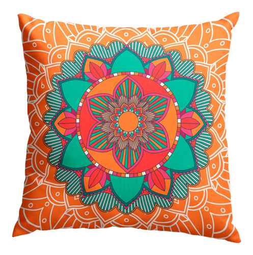 Cojines Mandalas Para Sala Habitación Almohada Color