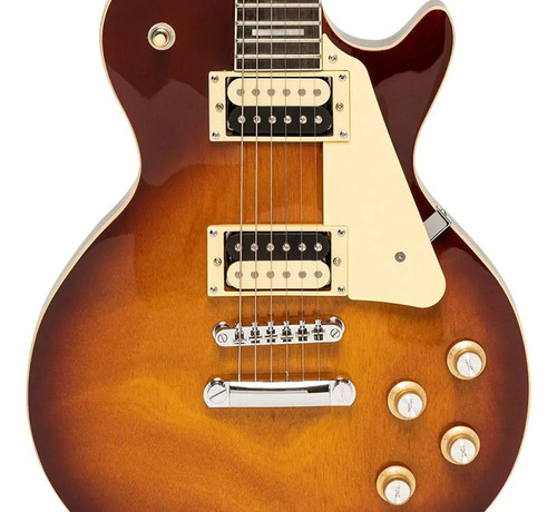 Guitarra Electrica Stagg Les Paul Standard-color Violinburst