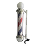 Aviso Barber Pole Con Lampara Giratorio Barberia Poste 86 Cm