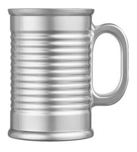 Jarro Mug Taza Conserve Moi Luminarc 320ml Templado Silver