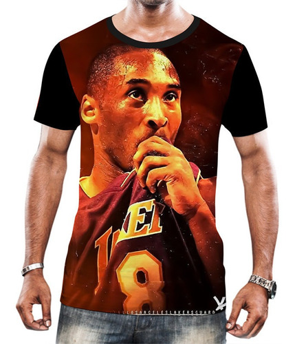 Camisa Camiseta Kobe Bryant Homenagem Basket Black Mamba 5