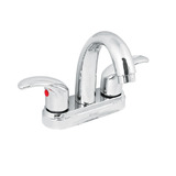 Mezcladora De 4  Para Lavabo Nariz Curva, Foset Aqua 49693