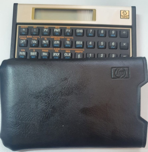 Calculadora Financeira Hp 12c Hp12c  Original Com Case Usada