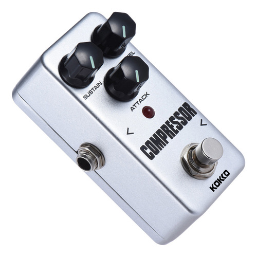 Pedal Mini Compressor Efeito De Guitarra Portátil Kokko Fcp2