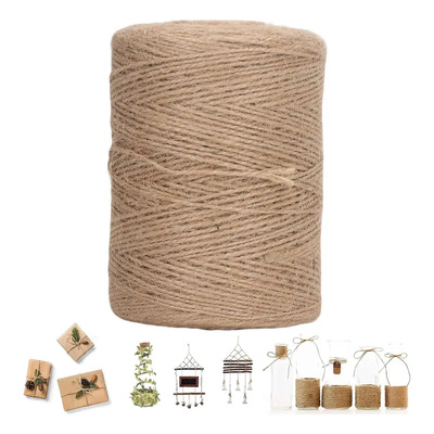Azyaadixx Hilo De Yute Ixtle Cuerda Henequén De Sisal Natural 2mmx200m 3 Capas Para Manualidades Regalo Decoración Jardín Mecate De Cuerda De Cáñamo Trenzada Cordon De Ixtle Delgado Para Gato Rascador | MercadoLibre