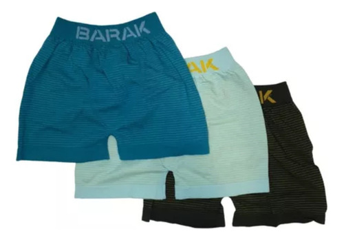 Pack X2 Boxer Niño Sin Costura Talle 4 Al 16 Barak 120 - 220