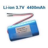 Bateria 3.7v 18650 4400mah 2p Lithium Ion Li-ion - Sanyo