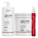 Kit Itallian Color Shampoo 2,5litros Máscara Hidratação 2kg