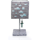 Minecraft Lámpara Led De Bloque De Mineral De Diamante Con.