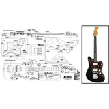 Plan De Fender Jazzmaster - Guitarra Eléctrica Escala Comple