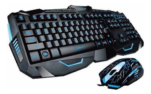 Kit De Teclado Y Mouse Gamer Noga Stormer