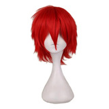 Peluca Roja Para Cosplay De Kuroko No Basuke Rakuzan Akashi