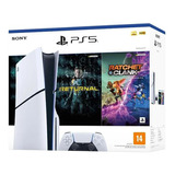 Console Playstation 5 Slim 1tb Mídia Física Bundle Com Nf-e