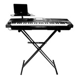 Soporte Teclado Organo Piano Pata Doble Notebook Musicapilar