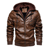 Chamarra Motociclista Biker Bomber Rompeviento Slim Fit