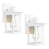 2 Paquetes De Luminarias De Pared Exteriores, Luces Mod...