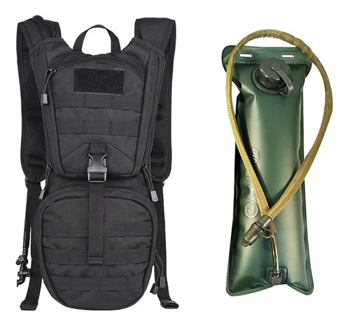 Mochila Camelbak Tactica Militar + Bolsa De Hidratacion 2.5l