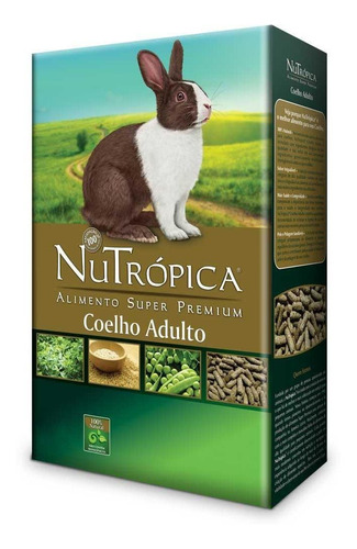 Ração Nutrópica Para Coelho Adulto 5kg