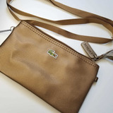 Cartera Bodycross Lacoste Bolsa Billetera Cobre Muñequera