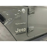 Emblema Jeep Sahara 2018-2022 Plateado Original Mopar