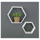 Repisas Hexagonales Modernas Flotantes