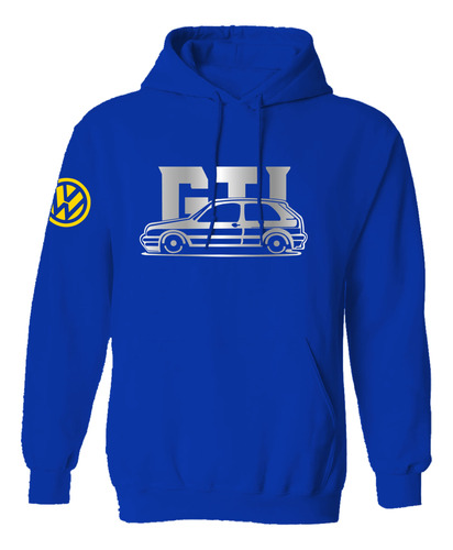 Sudadera Mod Vw Golf Gti Estampado En Reflejante