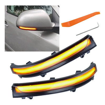 2pcs Intermitentes Dinámicos Para Vw Jetta Mk6 Se 2011-2018