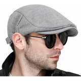 Boina Cachucha Gorra Inglesa Hombre Talla Ajustable En Dril 