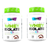 Combo Star Nutrition Suplemento Polvo Whey Isolate 907gr X2