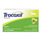 Trocoxil Anti-inflamatório 20mg 2 Comprimidos