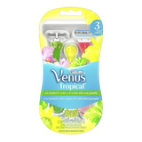 Aparelho De Depilar Gillette Vênus Tropical 3 Unidades