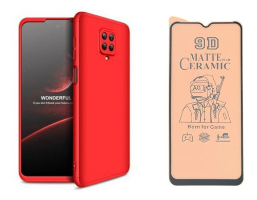 Forro Funda Estuche  + Vidrio Cerámico Para Xiaomi