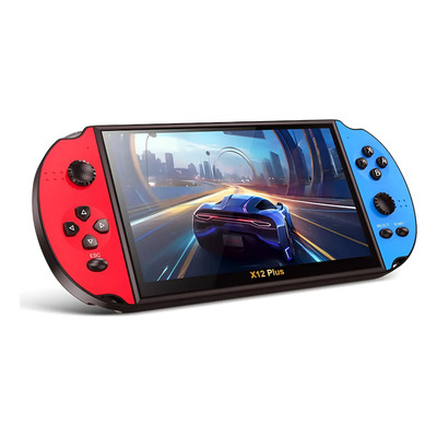X12 Plus Dual Rocker Pantalla Grande Consola De Juegos De Color Negro | Envío gratis