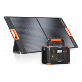 Set Panel Solar Portátil Con Generador De Energía