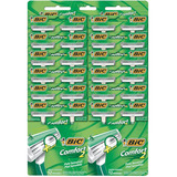 Aparelho De Barbear Bic Comfort 2 Pele Sensível Display 24un