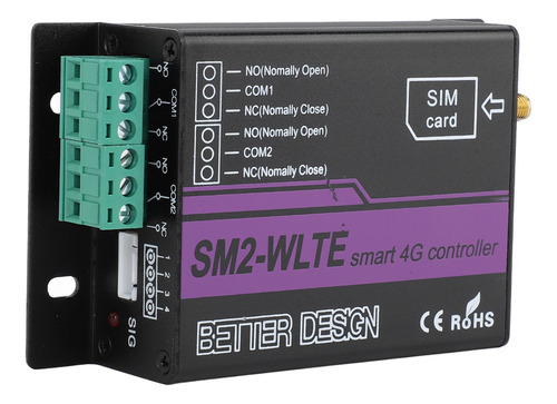 Aplicación Controladora De Alarma Sms 4g Gsm Relay Sm2 Wlite
