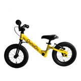 Bicicleta De Balanceo Y Pedales Para Niños (2en1) - Amarilla