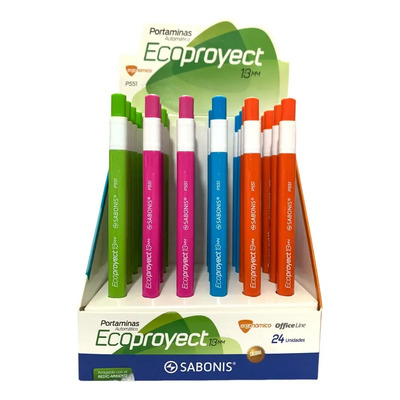 Portaminas Automático Sabonis 1.3mm Eco Proyect Recargable x24 | Meses sin interés