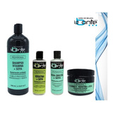 Kit Shampoo 1lt /vitamina-e 150g /keratina 240ml/ Seda 240ml