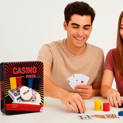 Juego Casino Poker Texas Mod.d-701  Novelty ® | Meses sin interés