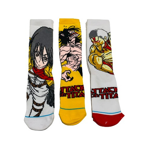 Calcetas De Superheroes, Anime, Caricaturas, Musica 3 Pares