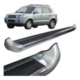 Estribo Personalizado Sleek Silver Hyundai Tucson 2008