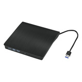 Gravador Leitor Slim Usb 3.0 2.0 Externo Dvd Cd Para Netbook