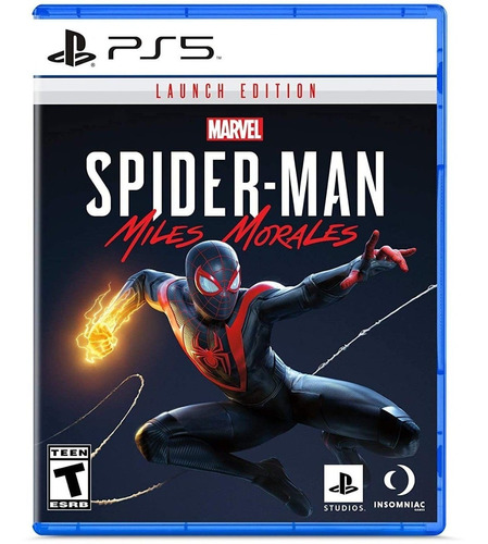 Marvel Spiderman Miles Morales Launch Edition Ps5 A Pedido