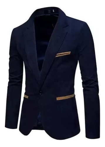 Slim Fit Solid Corduroy Men's Blazer