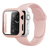 Correa + Case Protector For Apple Watch Iwatch Smart Watch