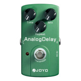 Pedal De Efecto Joyo Vintage Analog Delay Jf-33  Verde