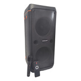 Alto-falante Golde Ultra Party 160 Com Bluetooth Preto Led